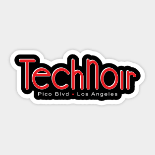 Tech Noir Club Sticker